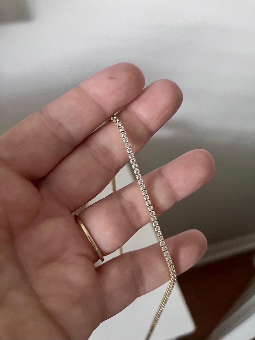 Prong Tennis Necklace - Women's Jewelry